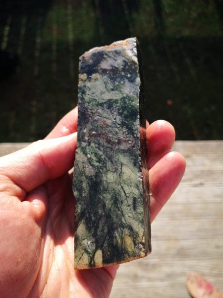 Nelson Nephrite Pounamu greenstone carving slab Carousel 2