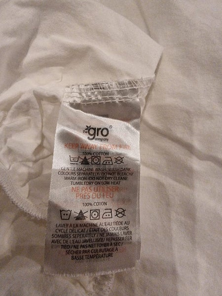 Gro-to-bed zip together combined sheet and duvet set62945248846083113
