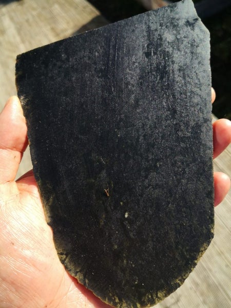 Pounamu greenstone Tile tiki carving slab Carousel 2