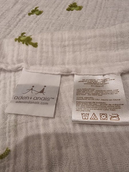 Aden & Anais cotton swaddle /cover Carousel 3