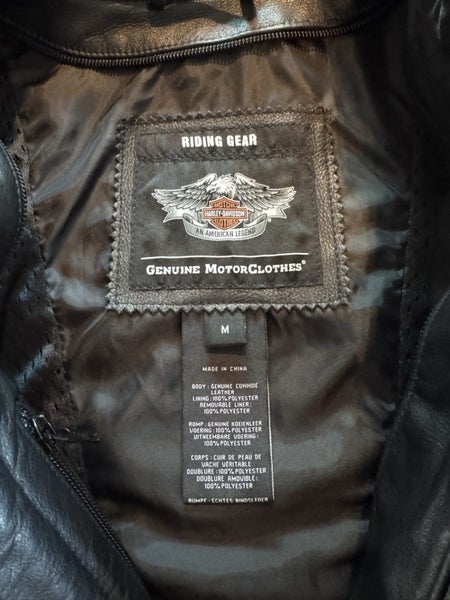 Harley Davidson Leather Jacket (size medium)62938591664643112