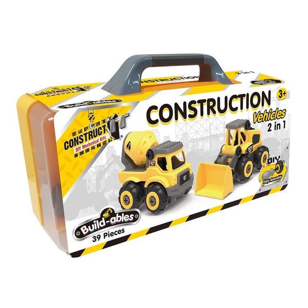 Build-ables Construction Vehicles 2in1 Carousel 1