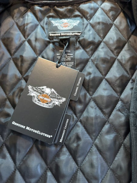 Harley Davidson Leather Jacket (size medium)62938591664643114