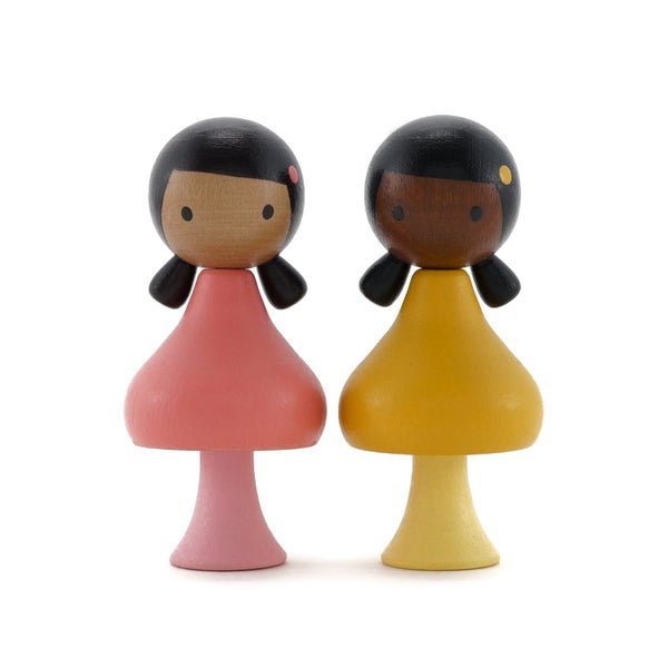 BULK CLiCQUES Peg Dolls - 10x sets Carousel 1