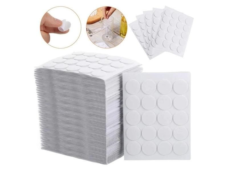 100pcs Candle Wick Stickers Adhesive Heat Resistance Foam Double-sided Tape For Carousel 1