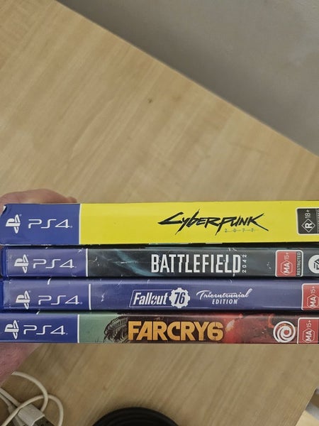 PS4 Console + Controllers + Games. $1 Reserve Carousel 2