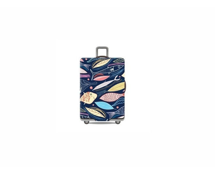 26-28In High Elasticity Thickened Trunk Cover Dust Protection Cover Luggage C Carousel 1