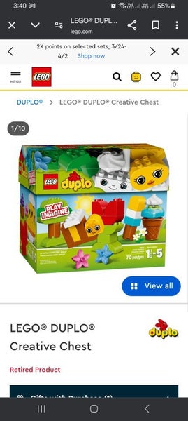 LEGO® DUPLO® Creative Chest Carousel 2