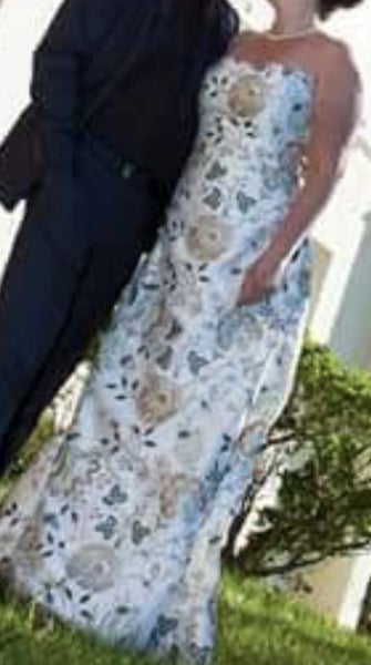 Wedding Dress Sophie Voon strapless ivory silk (size 14-16)62940495613187114