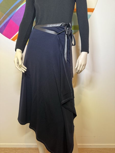 Paula Ryan Navy Woolen Skirt62944297308291112
