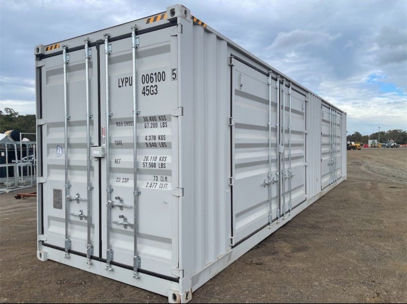 40ft High Cube Side Open Container62958560215042113