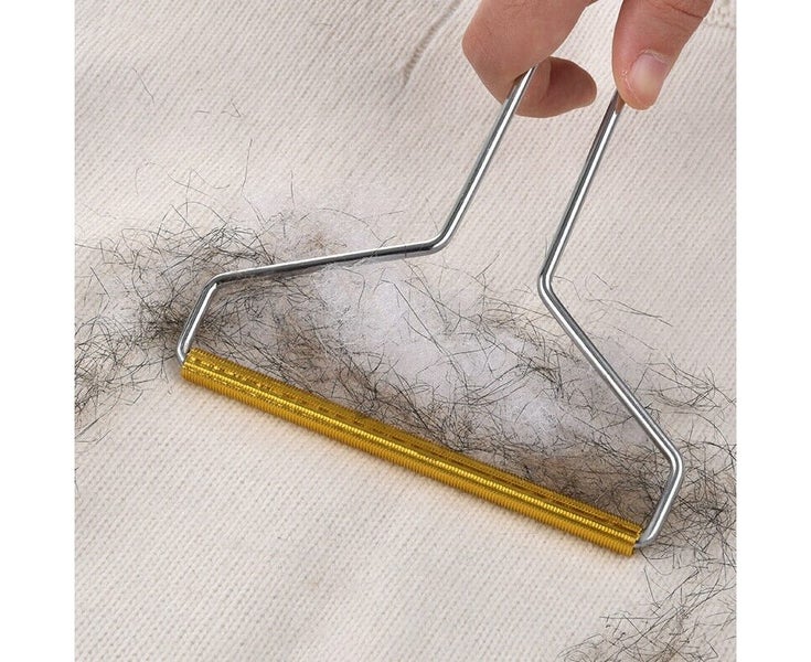 2Pcs Manual Clothes Fluff Remover Fabric Sweater Fuzz Carpet Shaver Carousel 3