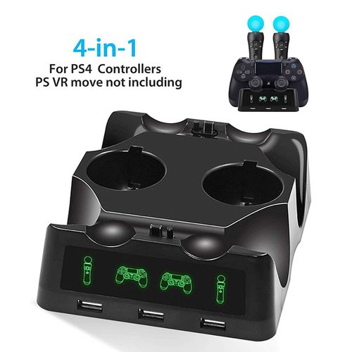 Charger Dock For PS4 PS VR Controller Charging Dock63613766622082110