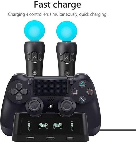 Charger Dock For PS4 PS VR Controller Charging Dock63613766622082111