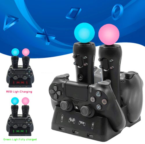 Charger Dock For PS4 PS VR Controller Charging Dock63613766622082114