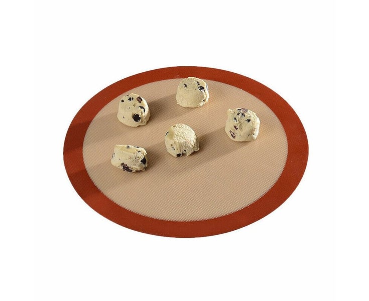 2Pcs Quality Silicone Baking Non-Stick Durable Reusable Oven Mat Tray Sheet L Carousel 2