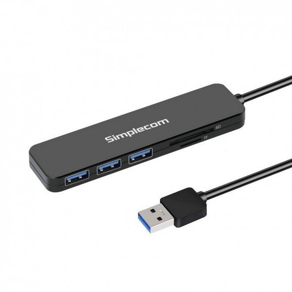 Simplecom CH365 SuperSpeed 3 Port USB 3.0 (USB 3.2 Gen 1) Hub with SD MicroSD... Carousel 1