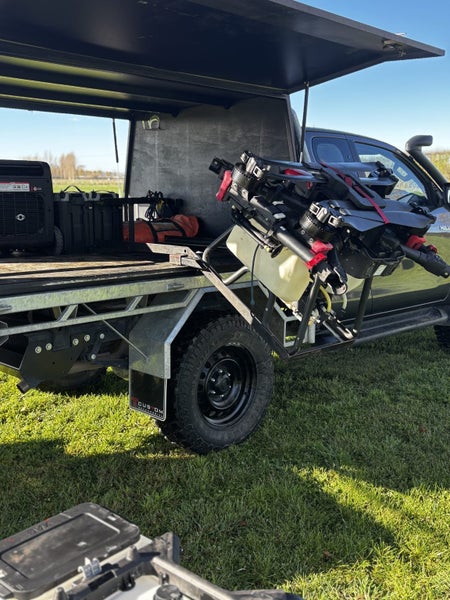 XAG P100 Pro Spray Drone Setup with 2023 Toyota Hilux and Spray Trailer inc. GST62999856040321113