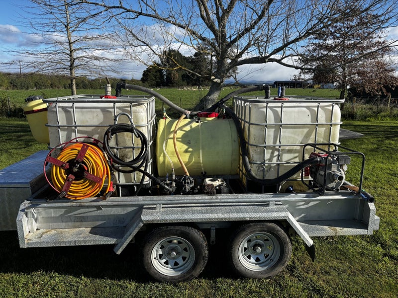 XAG P100 Pro Spray Drone Setup with 2023 Toyota Hilux and Spray Trailer inc. GST62999856040321114
