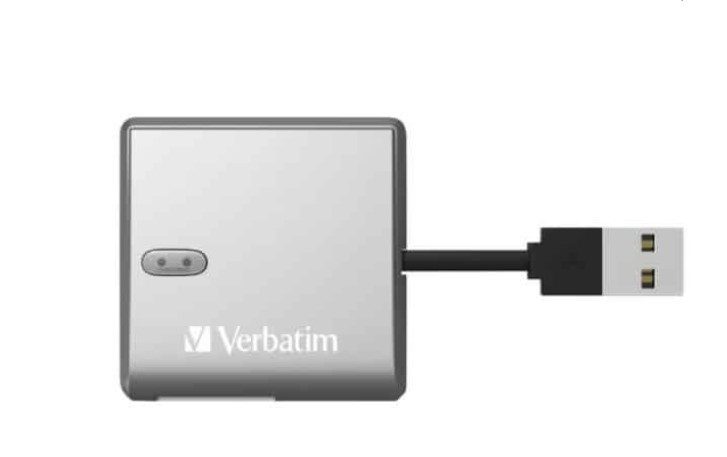 Verbatim USB 2.0 All- in-1 Card Reader Compact - including SD, SDHC, SDXC, mi... Carousel 1