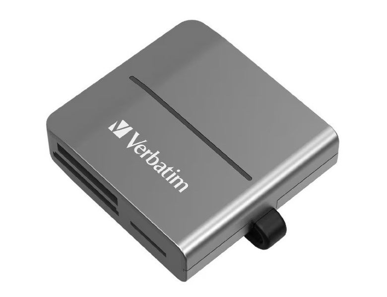 Verbatim USB 3.2 Gen 1 All- in-1 Card Reader SD, SDHC, SDXC, microSD, microSD... Carousel 1