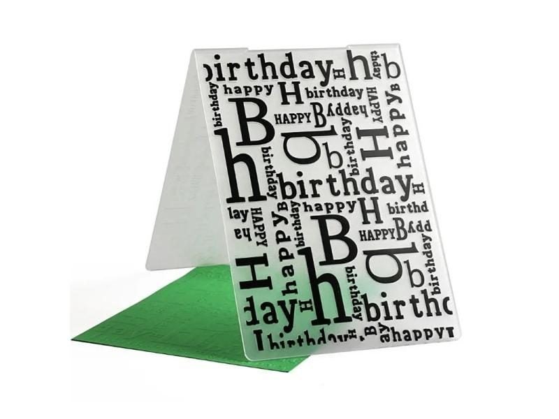 Scrapbooking Photo Album Embossing Folder Craft Making Wedding Decoration Happy Carousel 1