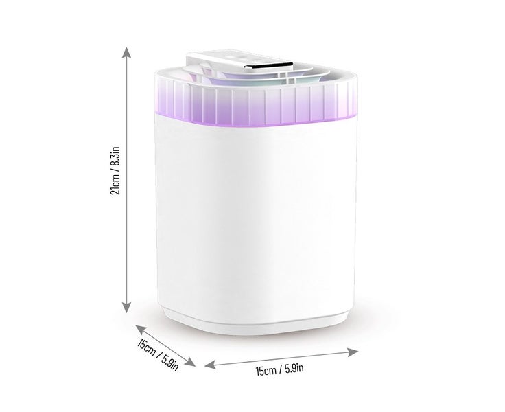 3L Large Capacity Cool Mist Humidifier with Three Nozzles High Mist Output De Carousel 2