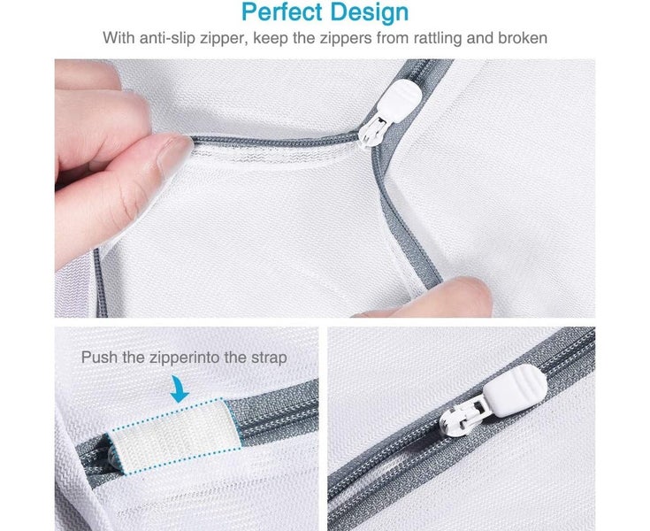 2pcs-washing machine laundry bag-large size 60*60cm fine meshLaundry Bags,Ext Carousel 2