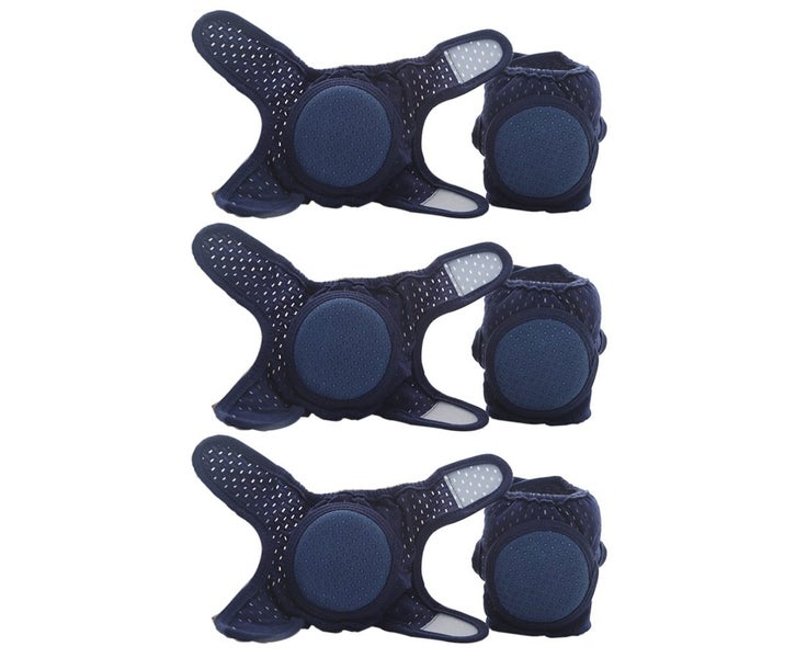 3 Pairs Of Summer Anti-Skid And Breathable Adjustable Baby Crawling Knee Pads Carousel 1