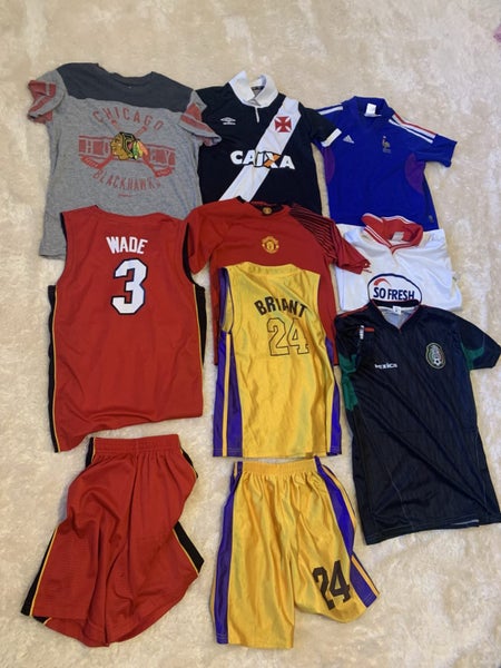 Bulk 38 x Rugby and football jerseys/gear $1 reserve62971018900610114