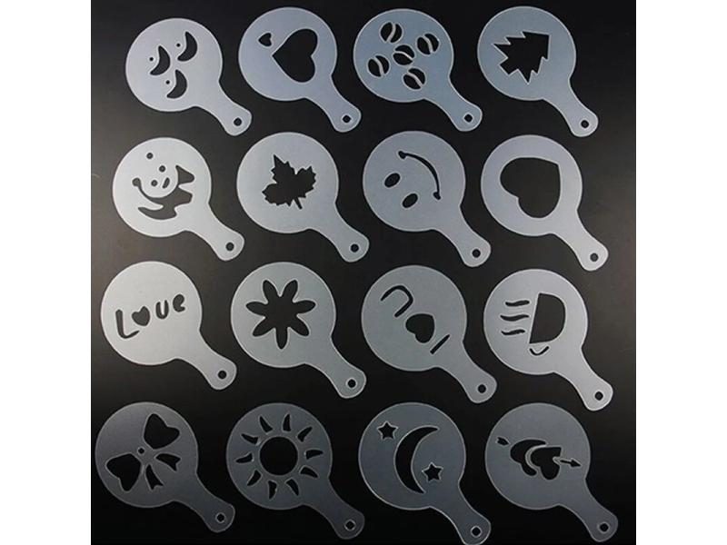 Latte Art Template Coffee Decorating Tool For Beginner Baristas Carousel 1