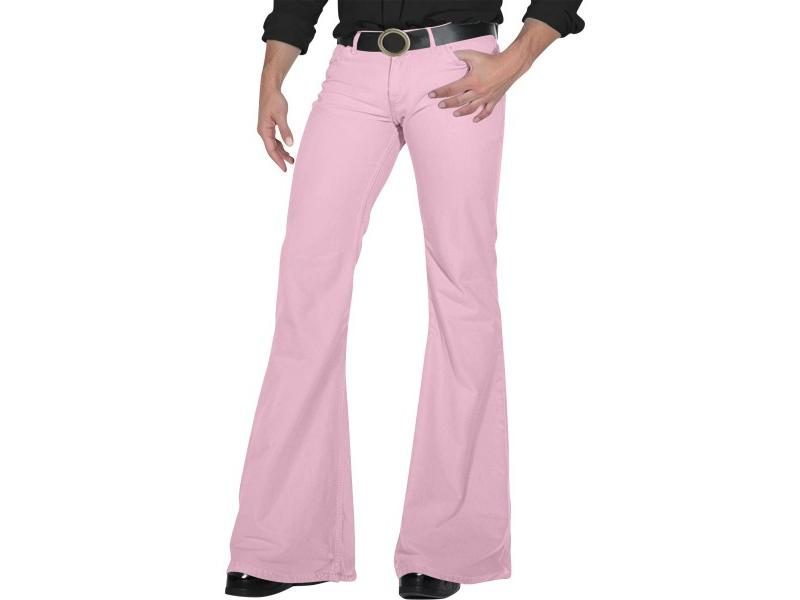 Men's Comfortable Stretch Flared Pants For Retro Vintage Looks Carousel 1