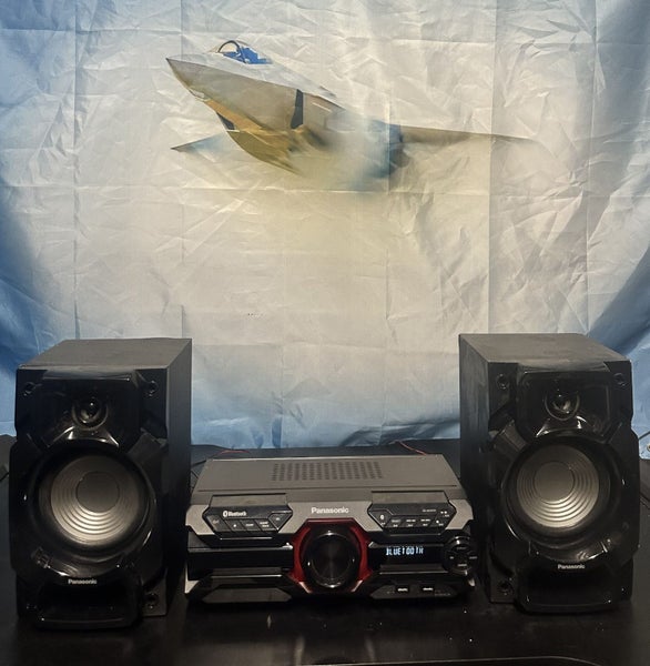 Panasonic SA-AKX320 CD/MP3 Bluetooth Stereo System USB AUX W 450RMS Carousel 1