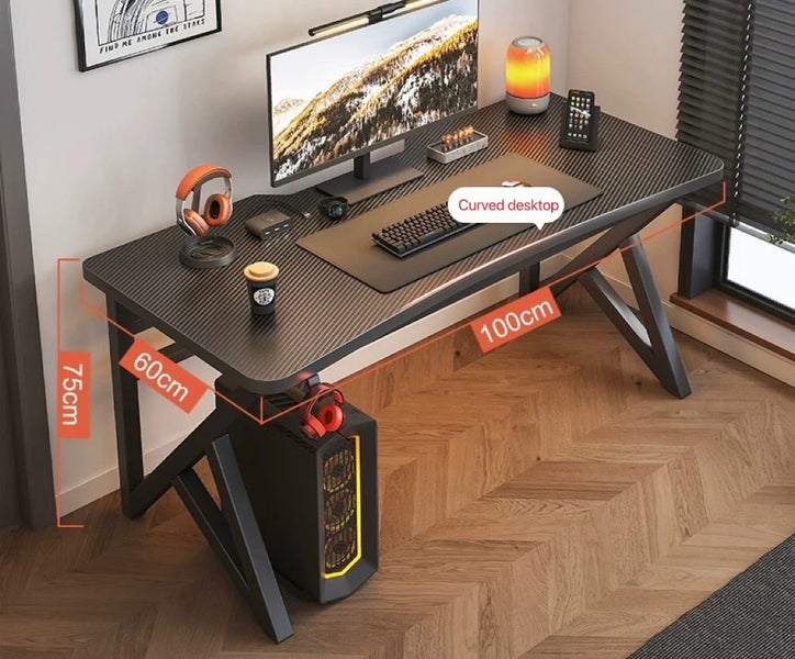 Modern Carbon Fiber Computer Desk Carousel 1