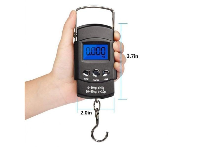 50kg/10g Oauee Mini Electronic Scale For Fishing Travel Carousel 1