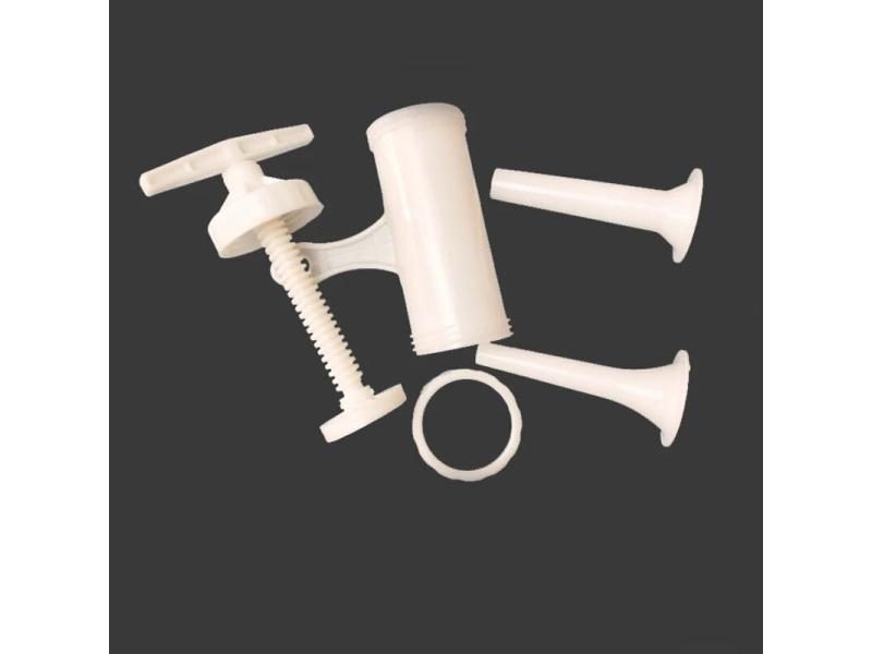 Plastic Manual Sausage Stuffer Homemade Sausage Meat Filler Hand Operated Carousel 1