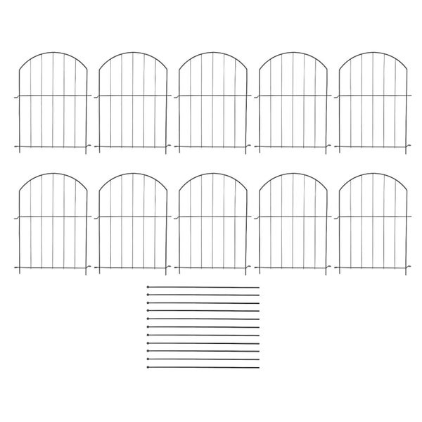 dog fence barrier garden animal fence Animal Barrier Fence Iron Sturdy Carousel 8
