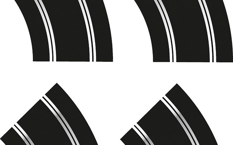 Scalextric C8198 Standard Straight & R2 Track Extn Pack Carousel 1