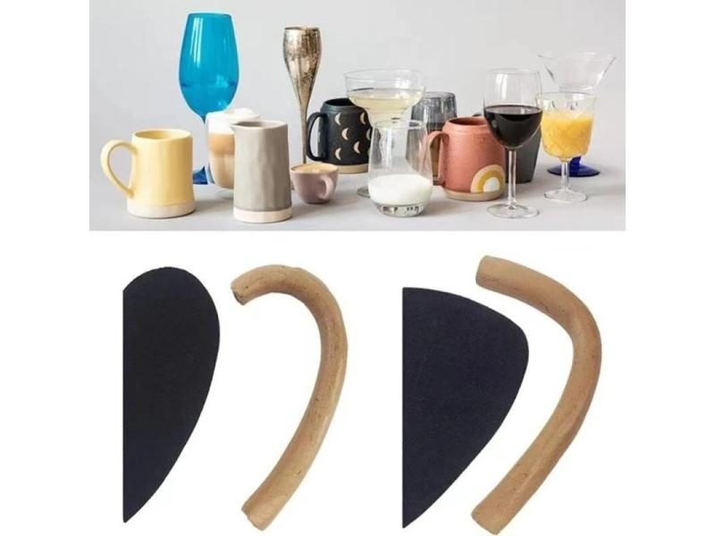 Pottery Mug Handle Molds Small Mug Handle Forms Mug Handle Making Tool For Carousel 1