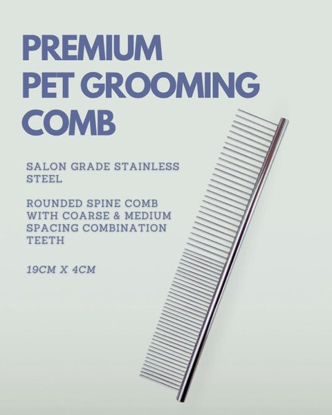 Pet/Dog Grooming Comb – 19cm x 4cm Carousel 1