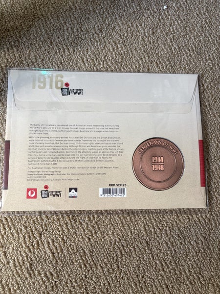 First Day Cover Battle of Fromelles Carousel 2