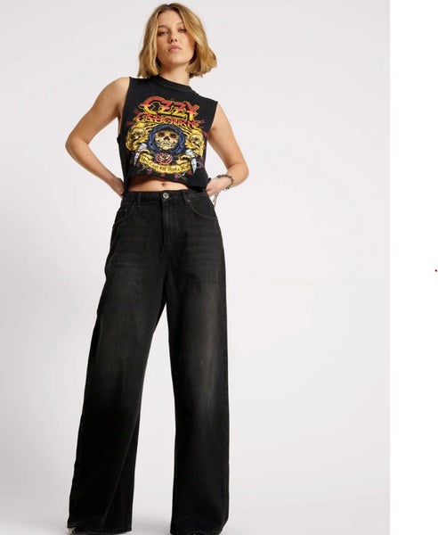 One Teaspoon wide leg jeans629462020638731128