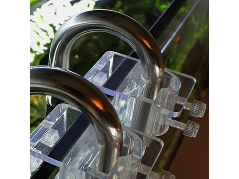 Aquarium Inflow Outflow Tube Holder Acrylic Hose Pipe Mount Carousel 1