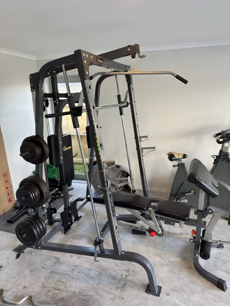 •Allmost New•Iron Power Smith Machine with 100kg weight62956659413635112