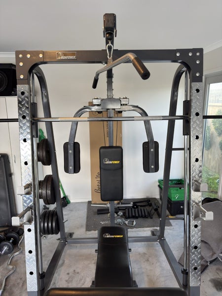 •Allmost New•Iron Power Smith Machine with 100kg weight62956659413635114