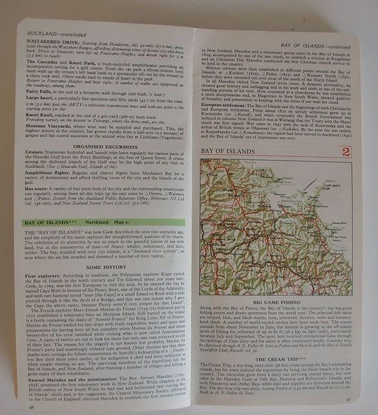 Vintage Mobil North Island Travel Guide Carousel 2