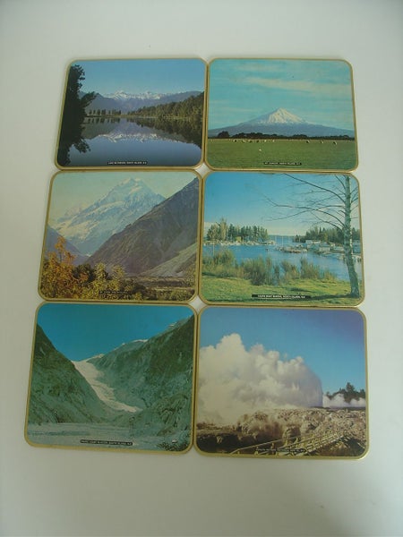 NZ Scenic Mid Century Place Mats Carousel 1