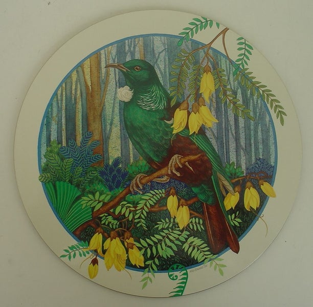 NZ Native Birds Circular Placemats Jasons Carousel 2