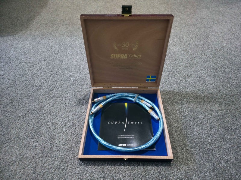 Supra Sword-ISL 30-Years Anniversary 0.8m RCA Cables Carousel 1
