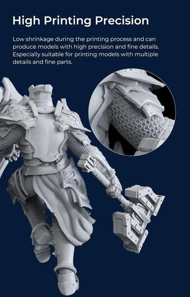 LCD 8K High Precision UV Curable Resin Grey Carousel 2